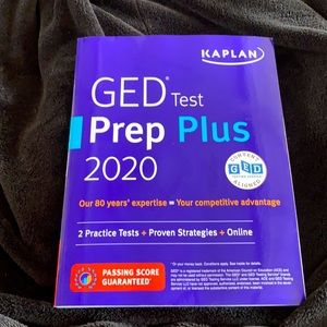 New Kaplan GED test prep book